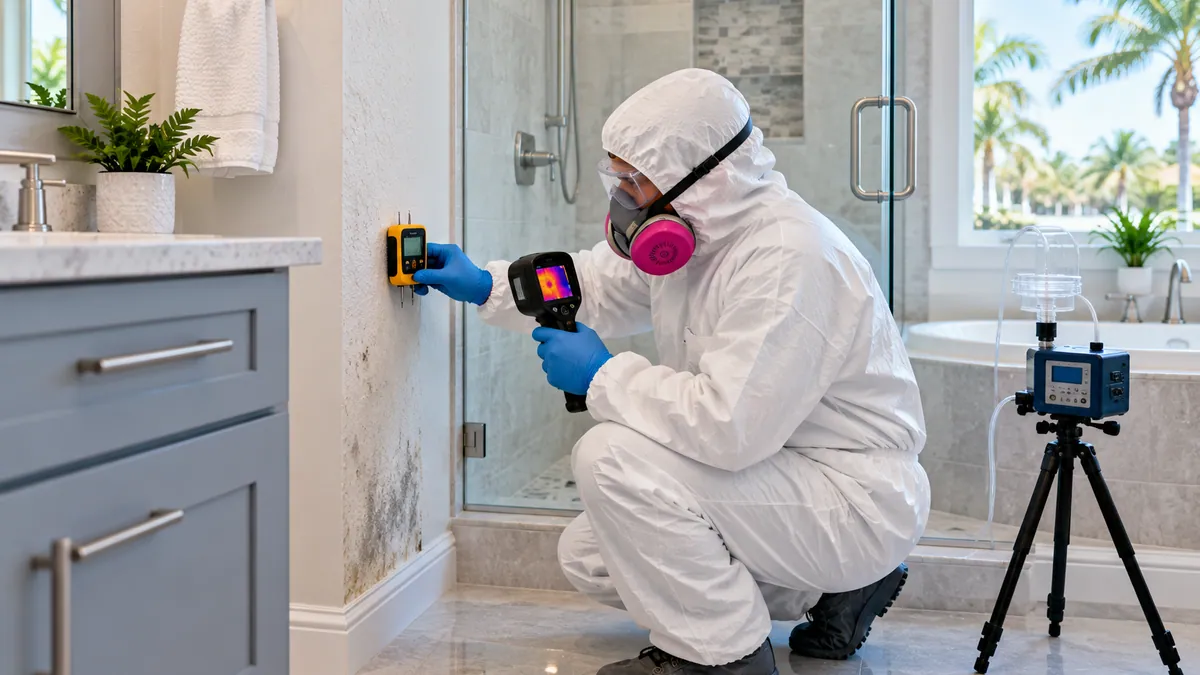 Mold Inspection and Testing in Haverhill